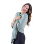 Travel Shawl Wraps for Women - 68x35in Wrap. Lightweight Pashmina, Airplane Travel Blanket Scarf. Made In USA - color: Classic Jersey - Sage Green