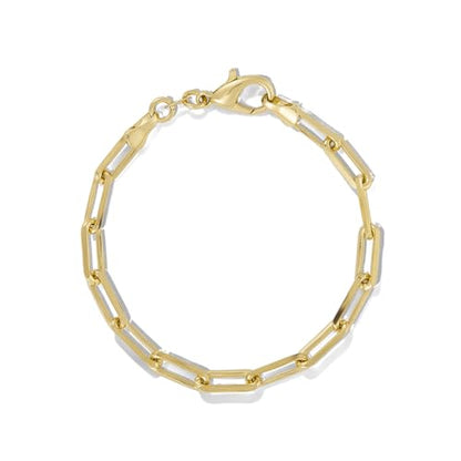 Chunky Love Bracelet for Women – Premium Waterproof, Tarnish-Free, Gold PVD Coated Jewelry – Hypoallergenic – Perfect for Beach, Weddings, Gifts – 7 Inch Length