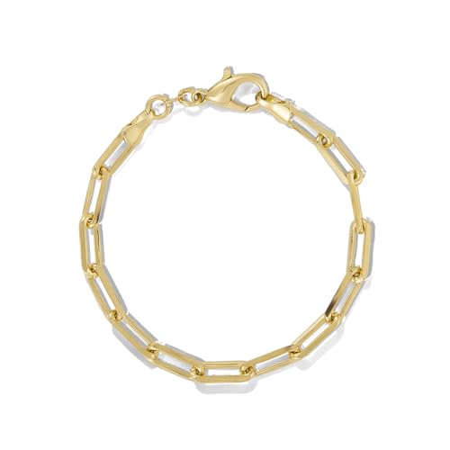 Chunky Love Bracelet for Women – Premium Waterproof, Tarnish-Free, Gold PVD Coated Jewelry – Hypoallergenic – Perfect for Beach, Weddings, Gifts – 7 Inch Length