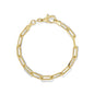 Chunky Love Bracelet for Women – Premium Waterproof, Tarnish-Free, Gold PVD Coated Jewelry – Hypoallergenic – Perfect for Beach, Weddings, Gifts – 7 Inch Length