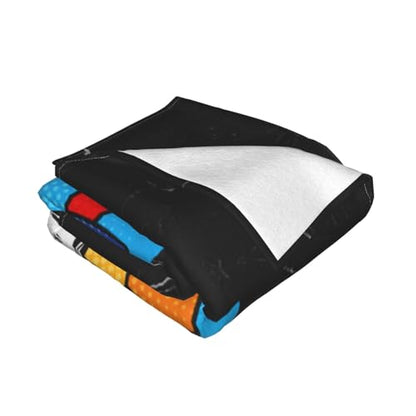 Buddha Chakra Meditation Sofa Blanket Ultra-Soft Micro Fleece Blanket Suitable for Sofa Bedroom Outdoor 50"x40"