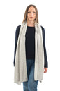 Dalle Piane Cashmere Womens Wool Cashmere Blend Stole Soft Italian Shawl Wrap for Wedding Evening Gift Made in Italy - color: Grey