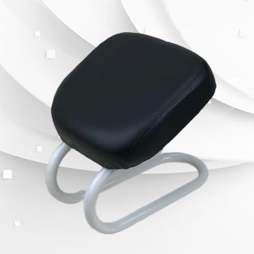 Colaxi Meditation Stool for Adults, Meditation Bench Kneeling Stool, Ergonomic Portable Chair with Anti Slip Cover, Adjustable Prayer Bench Seat for Home Studio Praying Yoga, Style D Black - color: Style D Black