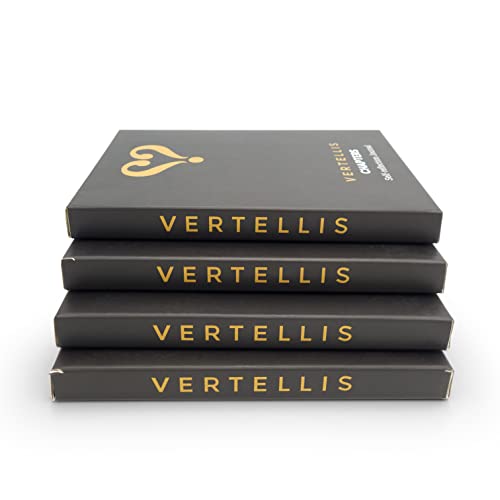 Vertellis Chapters : Undated Journal for Gratitude, Reflection & Self Care | Gratitude Journal, Self-Care Journal & Daily Journal with Quotes and Prompts. 100+ pages. Vegan Leather Hardcover