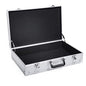 Aluminum Hard Case Briefcase Toolbox Carrying Case Portable Tool Case Protect Your Valuables Large Size 550X350X140 Mm