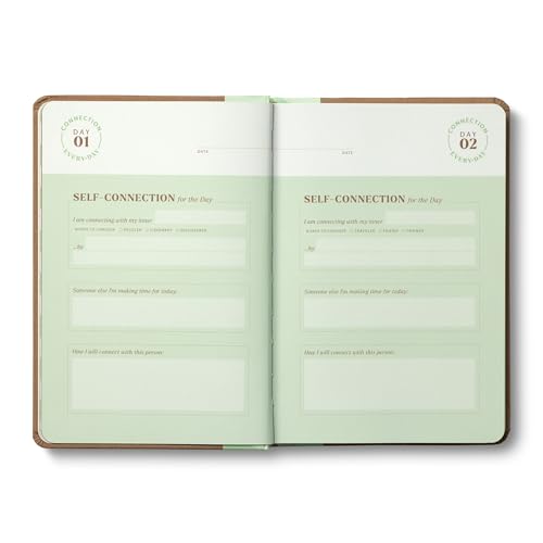 Compendium – Connection Every Day Guided Journal: A Daily Practice for Community and Self-Reflection – A 5-Minute-a-Day Personal Growth Notebook – An Inspiring Daily Journal for Forming New Habits
