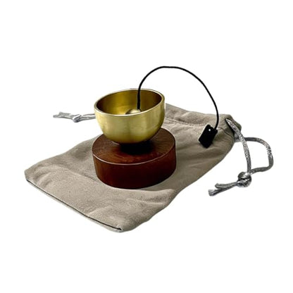 kowaku Portable Mini Set,Compact,Lightweight,Meditation Sound Bowl Tibetan for Mindfulness Relaxation