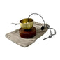 kowaku Portable Mini Set,Compact,Lightweight,Meditation Sound Bowl Tibetan for Mindfulness Relaxation