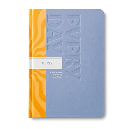 Compendium – Bliss Every Day Guided Journal: A Daily Practice for Harmony and Delight – A 5-Minute a Day Personal Growth Notebook – An Inspiring Daily Journal for Forming New Habits - color: Bliss Lavender