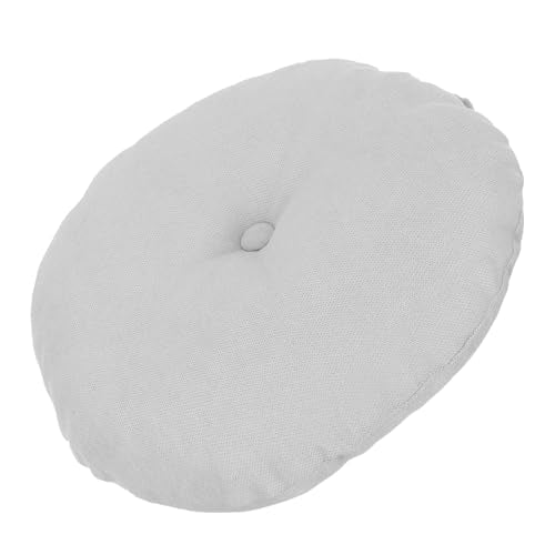 Japanese Style Meditation Seat Cushion Floor Pillow Small Light Gray Zabuton Cushion for Yoga and Floor Seating Adults Home Décor