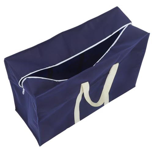 minkissy Capacious Outdoor Travel Storage Bag with Handle Large Non Woven Packing Pouch for Clothing Comforter Books Sports Items Easy to Organize