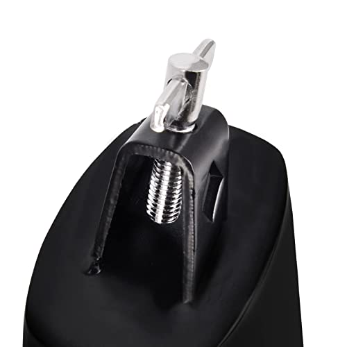 Eastrock 9 inch Metal Steel Cow Bells Noise Makers Hand Percussion Cowbell with Stick for Drum Set - size: 9''
