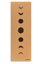 Yoga Mats By Yoga Zeal - Luxuriously Soft, Thick, Non-Slip, Hot Yoga Mat. Eco Printed. Designed to grip better with a sweaty yoga practice! - color: 5MM Cork