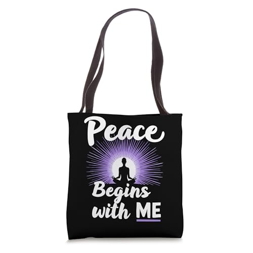 Spiritual Retreat Meditation Relaxation Yoga Practice Tote Bag