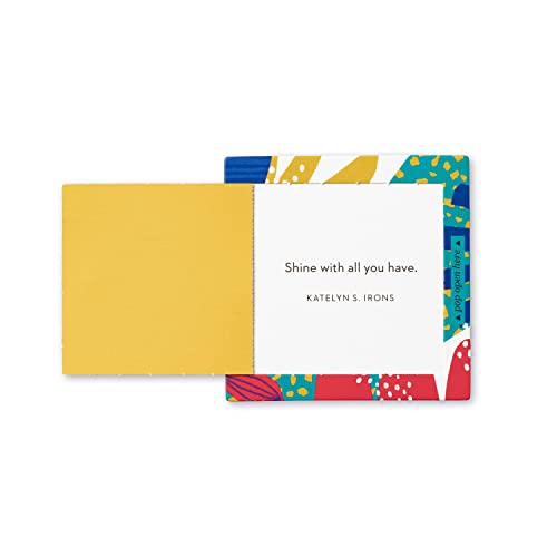Compendium ThoughtFulls Pop-Open Cards — 2-Pack of You're Awesome, Yay, You! — 60 Pop-Open Cards, Each with a Different Message Inside - color: You're Awesome, Yay You