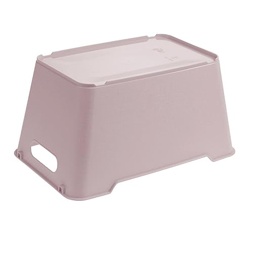 Keeeper Storage Box with Textured Surface, Plastic, Grey, 6 l - color: Gray, size: 6 l