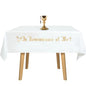 Large in Remembrance of Me Altar Frontal 88.2x52in Holy Communion Table Cloth Cover White Rectangle Communion Table Cloths for Church for Gatherings Baptism Ceremonies (Gold Embroidery) - color: Gold Embroidery