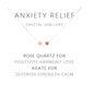 tenghong2021 Stress Relief Healing Chakra Amethyst Necklace Natural Stone Beaded Yoga Jewelry for Women Men Inspirational Anxiety Calm String Necklace Protection Birthday Gifts With Blessing Card - color: Anxiety Relief