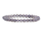 Keleny Gem Semi Precious Gemstones 6mm Round Beads Fashion Crystal Stretch Bracelet 7 Inch Unisex