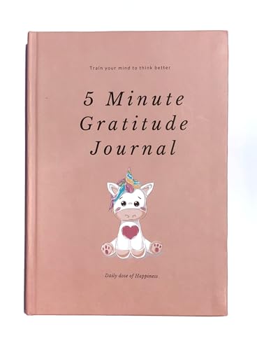 Self Help Personality Development Book, a Quick Moments of Thankfulness, and Your Daily Dose of Gratitude (Pink)