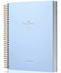 FLYING EAGLE Blank Paper Spiral notebook Journal 8.5 x 11 Blank Large Spiral Notebook 210 Pages Hardcover Spiral Notebook Sketchbook Sketch Book for drawing for Men Women,Blue