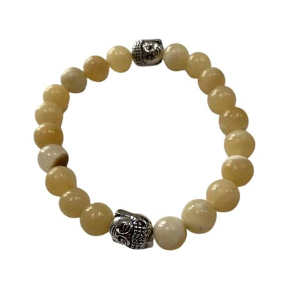 VIE Buddha Bracelet - style: Yellow Calcite