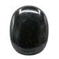 Black Tourmaline Crystals and Healing Stones - Large Palm Stone Crystals Piedra - Crystal for Good Luck, Positive Energy, Meditation - Unique Stocking Stuffers and Birthday Gifts for Women, Men - color: Black Tourmaline (Mental)