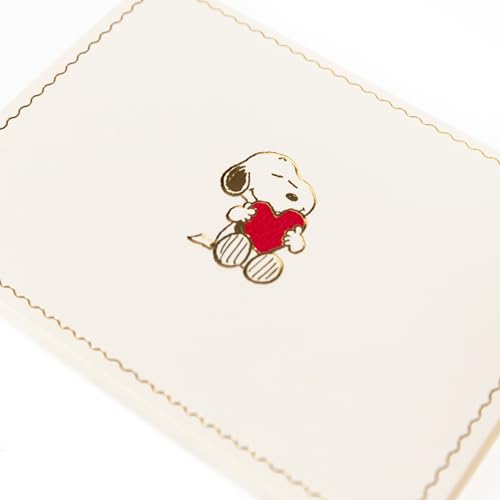 Graphique Peanuts Designer Cards Luxe Collection, Gold Foil Embossed Stationery Boxed Set, 10 Blank Cards with 11 Envelopes, All Occasion Greetings, 5.25" x 3.8" - color: Peanuts