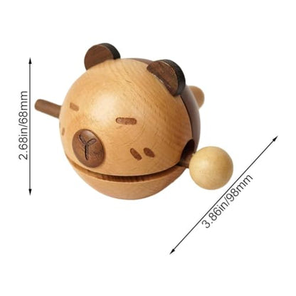 Buddhist Percussion Instrument Wooden Fish Temple Block, Zen Drum Meditation Percussion Instrument