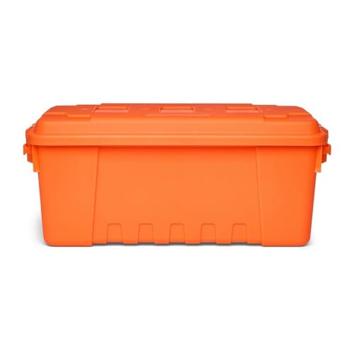Plano Storage Trunks - color: Blaze Orange, style: Medium - 1 pack