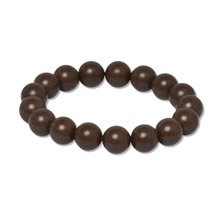 DomKim Handmade Chinese Fragrant Botanical Beads Herbal Incense Mala Bracelet Natural for Calm, Aromatherapy - size: 12mm*17