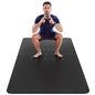 Large Exercise Mat – Extra Thick 10mm Workout Mat (72"x32") – Non-Slip TPE Yoga Mat for Women & Men – Pilates, HIIT, Fitness & Home Gym Mat – Includes Free Carry Bag - color: Black - Engraved