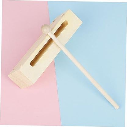 Vaguelly Traditional Music Rhythm Block Musical Toy Percussion Block Educational Boys and Girls Instrument Music Plaything for Boys and Girls