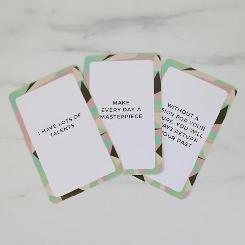 Gift Republic ‘You Got This’ 100 Empowering Quote Cards Daily Inspiration & Motivation | Perfect Wellness Gift Uplifting Self-Care for Home & Office
