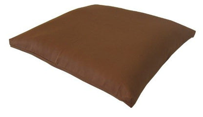 Round Zafu and Zabuton Meditation Cushion Set (2pc) - color: Cinnamon