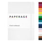 PAPERAGE Lined Journal Notebook, Hardcover Journal for Women & Men, 160 Pages, (5.6 in x 8 in), College Ruled Journaling Notebook for Work, School Supplies & Note Taking, (White) - color: White, style: A. Lined