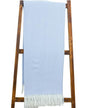 Alashan Cotton Acrylic Adirondack Herringbone - Throw Blanket - Woven, Halo Color - color: Halo