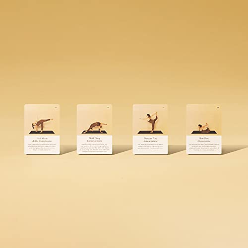 Yoga Cards | Mindfulness Gifts & Yoga Gifts | Beginners Deck of Cards | 52 Mindfulness Card Set with Poses & Meditation Activities | Self Care Gift