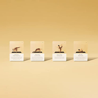 Yoga Cards | Mindfulness Gifts & Yoga Gifts | Beginners Deck of Cards | 52 Mindfulness Card Set with Poses & Meditation Activities | Self Care Gift