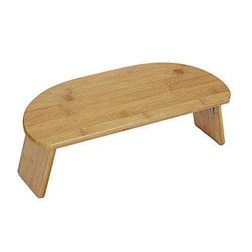 Mindful and Modern Folding Meditation Bench with Locking Magnetic Hinges - Bamboo Kneeling Stool for Zen Meditating Posture - Bonus Portable Travel Carry Bag