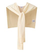 Women's Knitted Sweater Shawl Wrap - Lightweight Scarf/Cape for Downtown Girl, Casual Pashmina Shawls Fashion Accessories - color: Beige