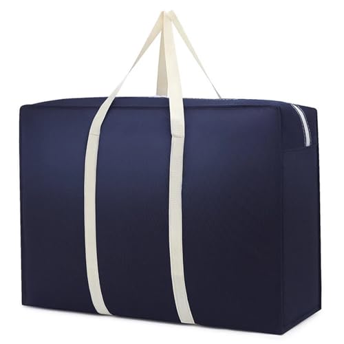 Outdoor Cushion Storage Bag Extra Large Moving Packing Luggage Bags Thickening Large Capacity Waterproof Home Luggage Bags Storage Clothing Organizing Bags for Outdoor(Blue,M-60x25x40cm) - color: Blue, size: M-60x25x40cm