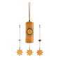 Cosmic Bamboo Chimes For Calming Meditation, ASMR, Sound Healing Therapy, and Yoga - size: Single, style: Sol