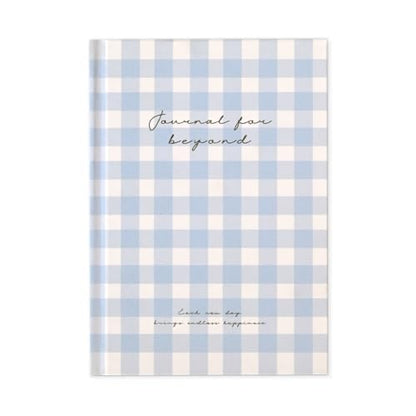 Journal For Beyond Hardcover Lined Notebook, Blue - Hardcover, Academic, Journal, Diary, 112pages