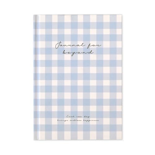 Journal For Beyond Hardcover Lined Notebook, Blue - Hardcover, Academic, Journal, Diary, 112pages