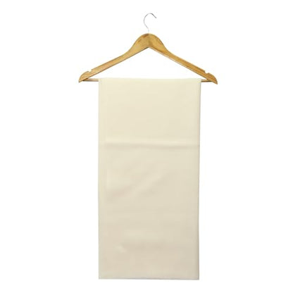 Handmade Wool Meditation Shawl Yoga Prayer Shawl For Spiritual Healing Practice Wrap Blanket for Men &Women - color: White
