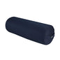 Hugger Mugger Round Yoga Bolster - Firm Round Shape, Higher Profile, Great Under Knees, Soft Support, Handmade in The USA - color: Blue