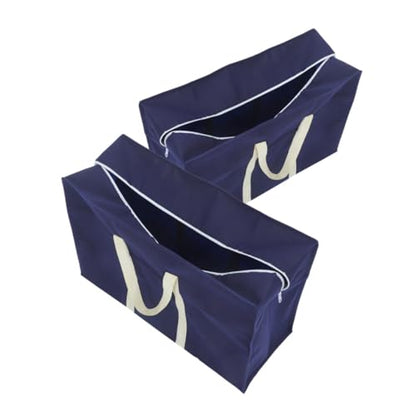 KESYOO 2pcs Large Capacity Storage Bags Versatile Non-woven Fabric Moving and Packing Bag for Clothing Blankets and Seasonal Items Sturdy Handles for Easy Carrying