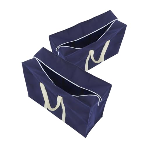 KESYOO 2pcs Large Capacity Storage Bags Versatile Non-woven Fabric Moving and Packing Bag for Clothing Blankets and Seasonal Items Sturdy Handles for Easy Carrying