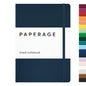 PAPERAGE Lined Journal Notebook, Hardcover Journal for Women & Men, 160 Pages, (5.6 in x 8 in), College Ruled Journaling Notebook for Work, School Supplies & Note Taking, (Navy) - color: Navy, style: A. Lined